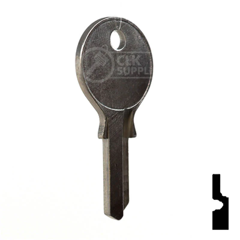 Uncut Key Blank | Geiger | HU3 - Image 16