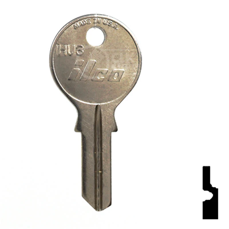 Uncut Key Blank | Geiger | HU3 - Image 2