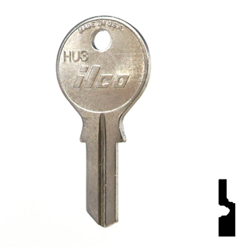 Uncut Key Blank | Geiger | HU3 - Image 24