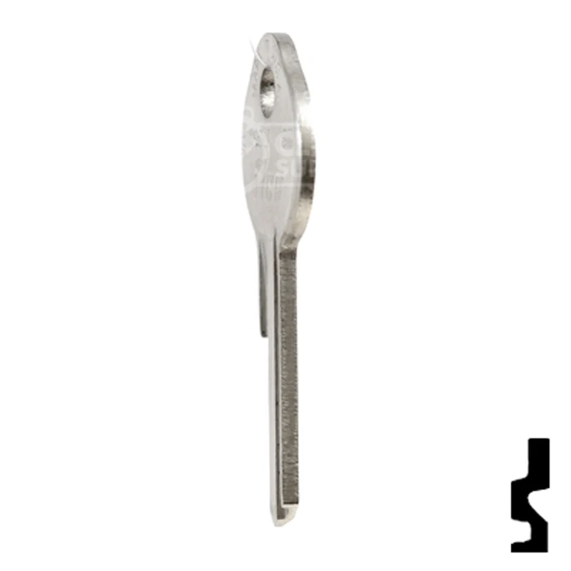 Uncut Key Blank | General Motors | 01098LA, B11 - Image 20
