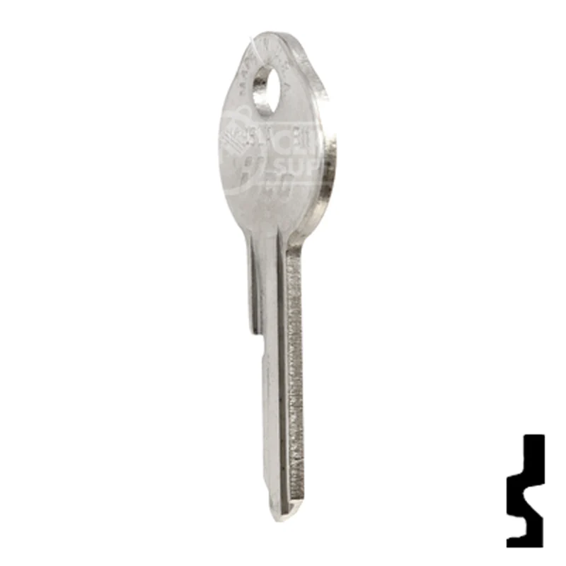 Uncut Key Blank | General Motors | 01098LA, B11 - Image 21