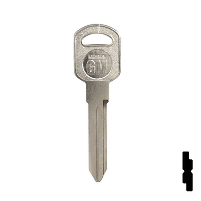 Uncut Key Blank | General Motors | GM-51S replaces B85, B86, B89, B92 - Image 14