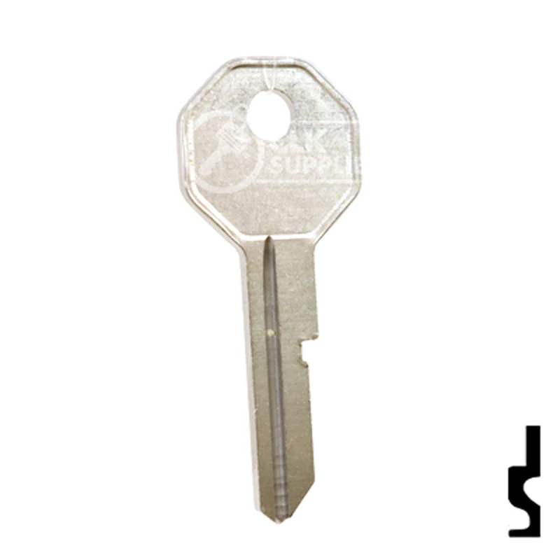 Uncut Key Blank | General Motors | H1098LA, B10 - Image 14