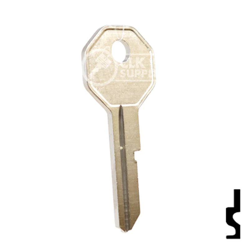Uncut Key Blank | General Motors | H1098LA, B10 - Image 15