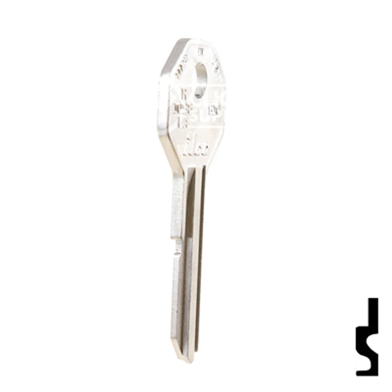 Uncut Key Blank | General Motors | H1098LA, B10 - Image 5