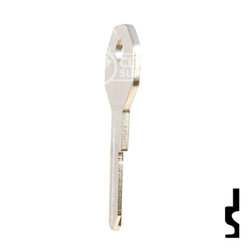Uncut Key Blank | General Motors | H1098LA, B10 - Image 8