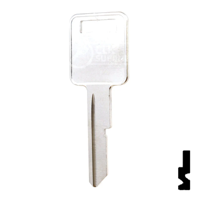 Uncut  Key Blank | General Motors | P1098A, B48 - Image 12