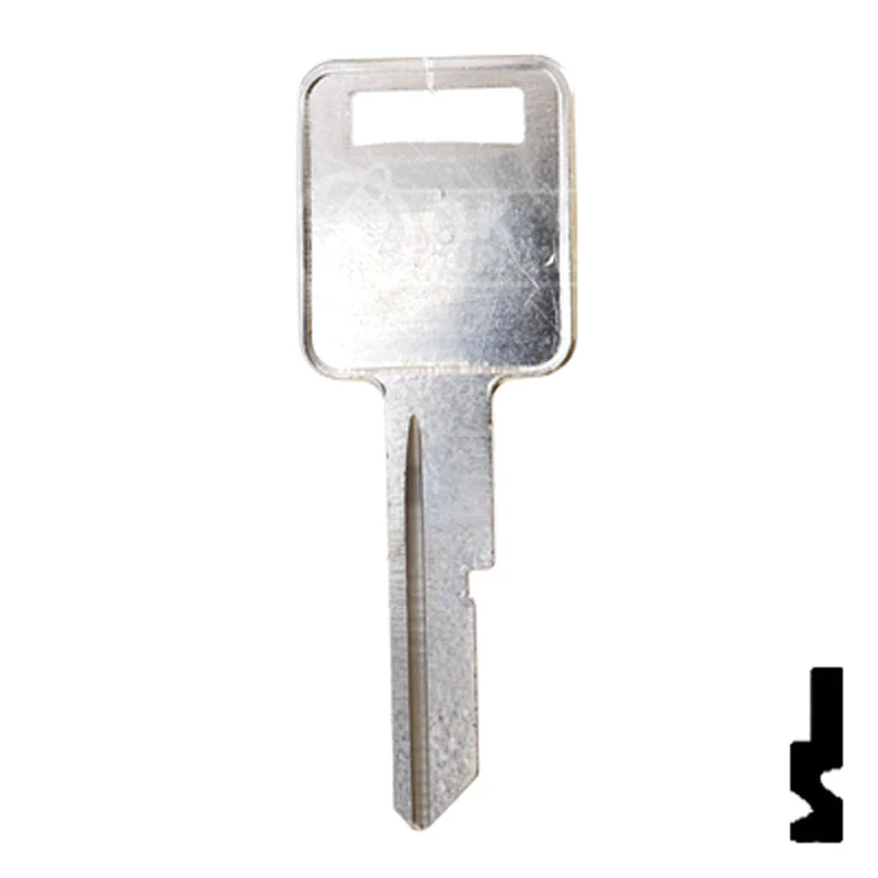 Uncut  Key Blank | General Motors | P1098A, B48 - Image 13