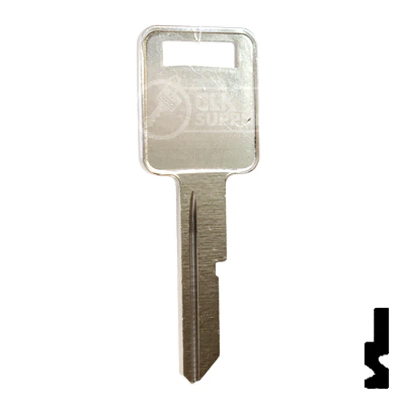 Uncut  Key Blank | General Motors | P1098A, B48 - Image 15