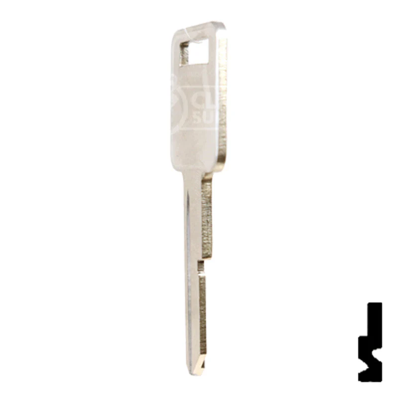 Uncut  Key Blank | General Motors | P1098A, B48 - Image 9