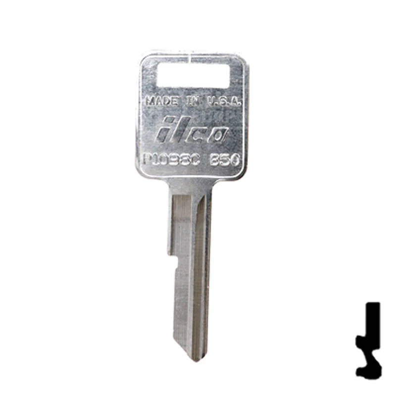 Uncut  Key Blank | General Motors | P1098C, B50
