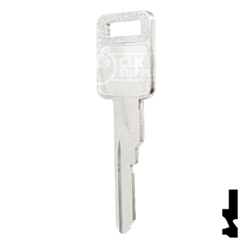 Uncut Key Blank | General Motors | P1098CV, B63 - Image 10
