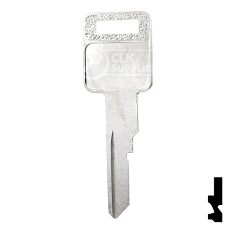 Uncut Key Blank | General Motors | P1098CV, B63 - Image 12