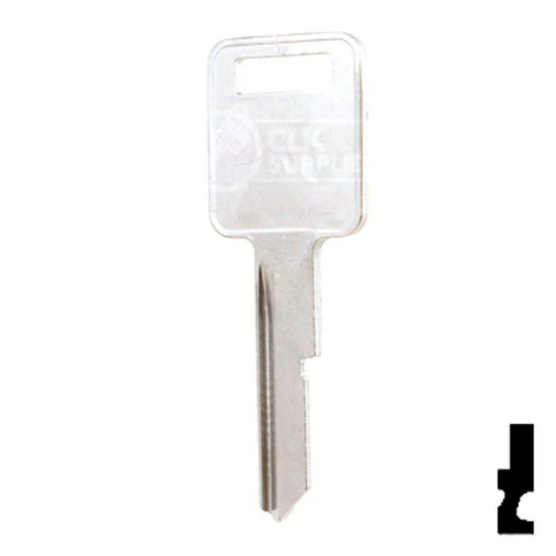 Uncut Key Blank | General Motors | P1098E, B44 - Image 11