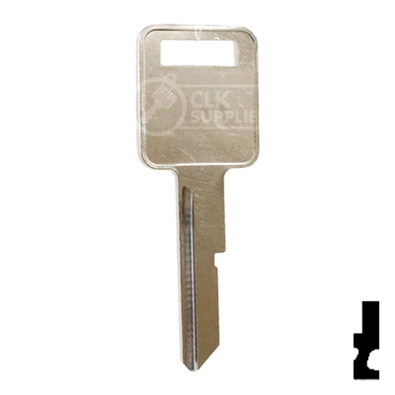 Uncut Key Blank | General Motors | P1098E, B44 - Image 14