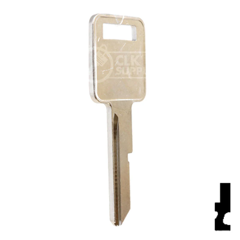 Uncut Key Blank | General Motors | P1098E, B44 - Image 16