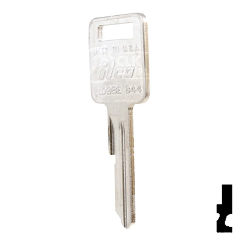 Uncut Key Blank | General Motors | P1098E, B44 - Image 22