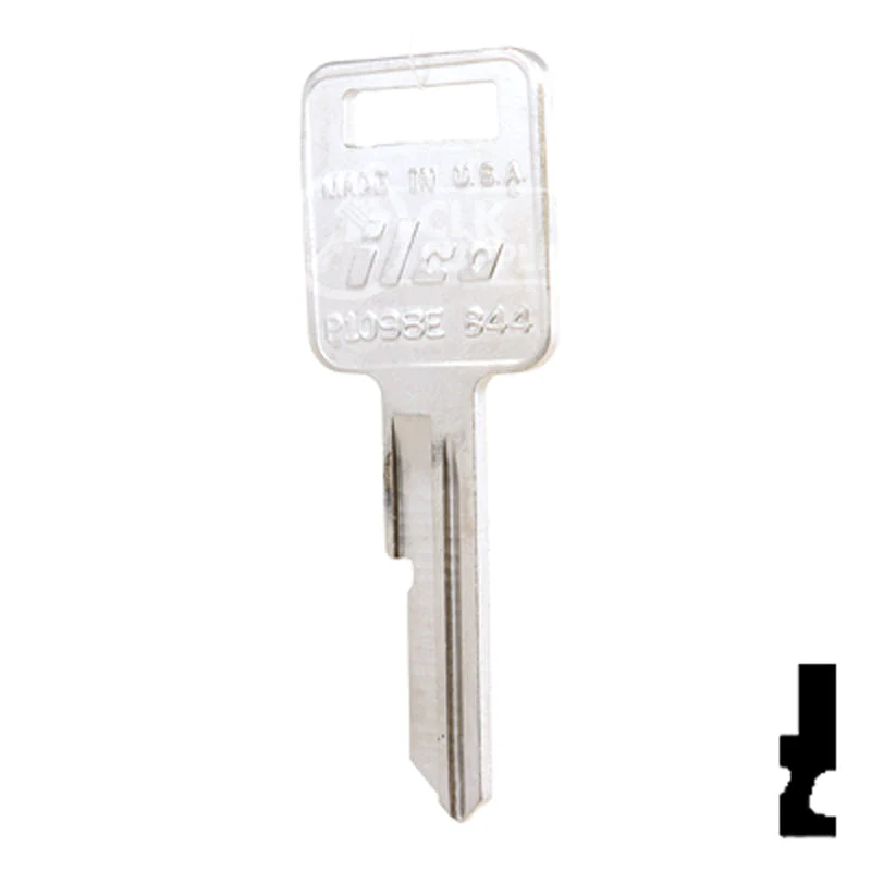 Uncut Key Blank | General Motors | P1098E, B44 - Image 23