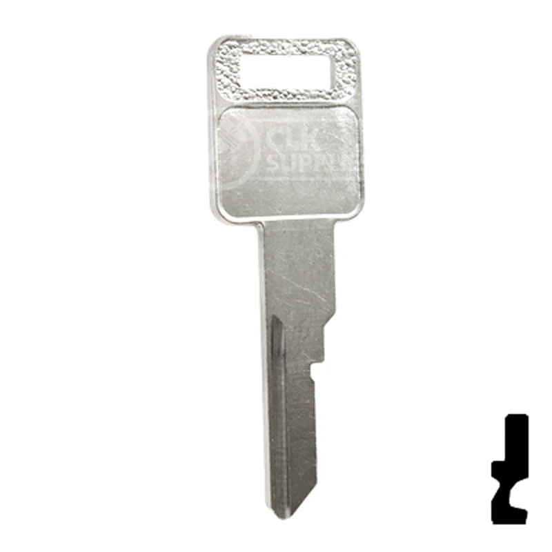 Uncut Key Blank | General Motors | P1098EV, B77 - Image 15