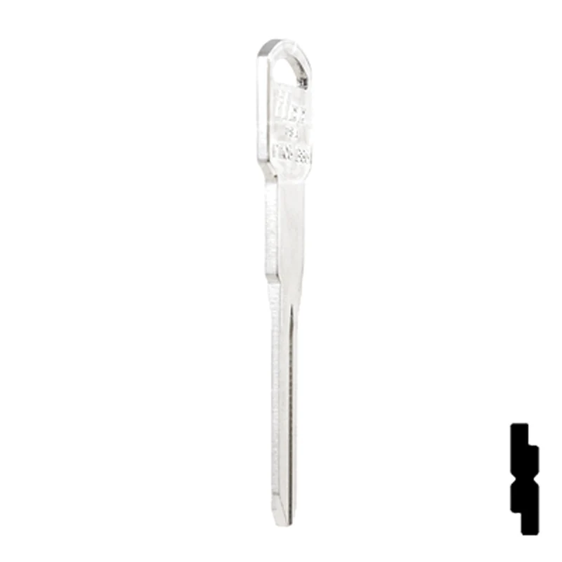Uncut Key Blank | General Motors | P1106, B86 - Image 6