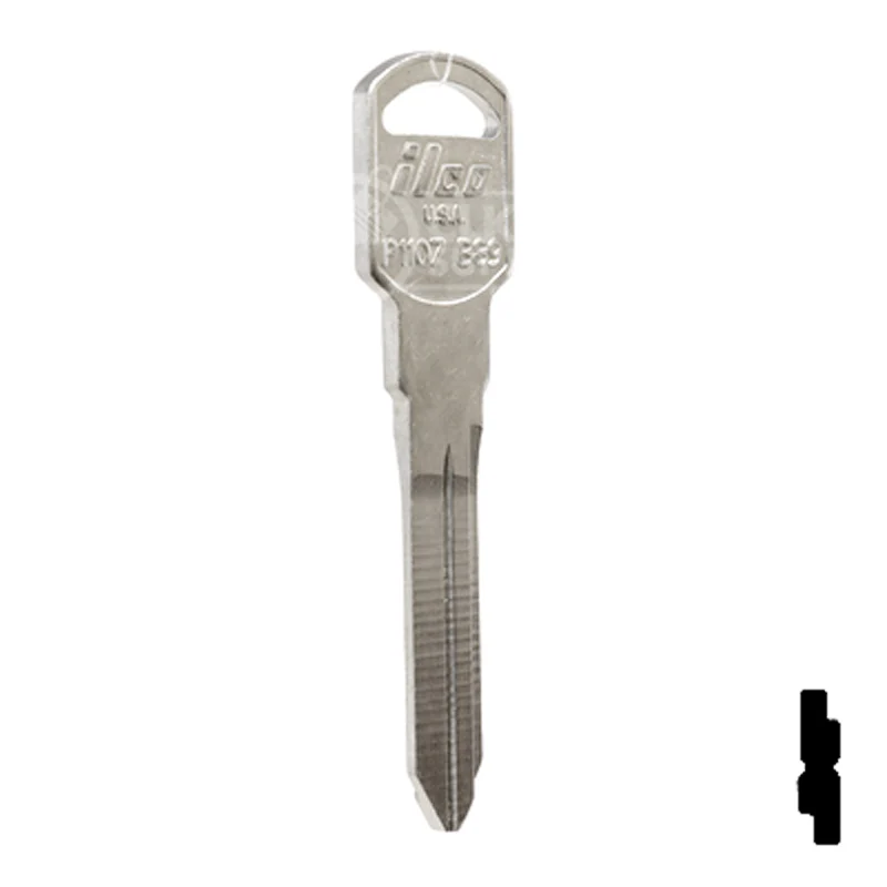 Uncut Key Blank | General Motors | P1107, B89 - Image 4