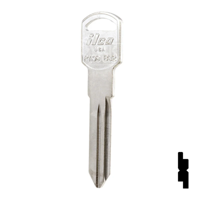 Uncut Key Blank | General Motors | P1109, B92 - Image 23