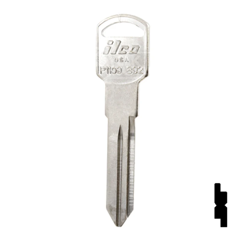 Uncut Key Blank | General Motors | P1109, B92 - Image 24