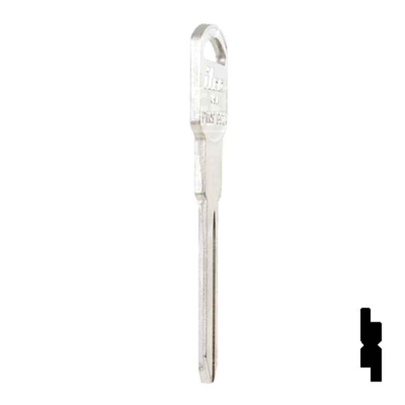 Uncut Key Blank | General Motors | P1109, B92 - Image 6