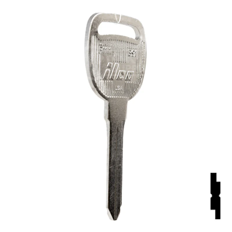 Uncut Key Blank | General Motors | P1111, B91 - Image 4