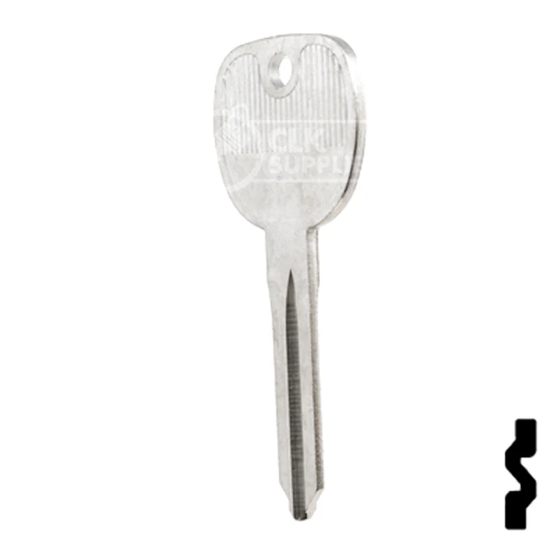 Uncut Key Blank | General Motors | P1115, B106 - Image 10