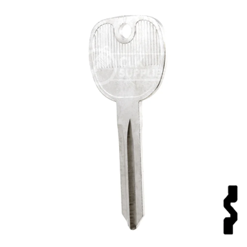 Uncut Key Blank | General Motors | P1115, B106 - Image 11