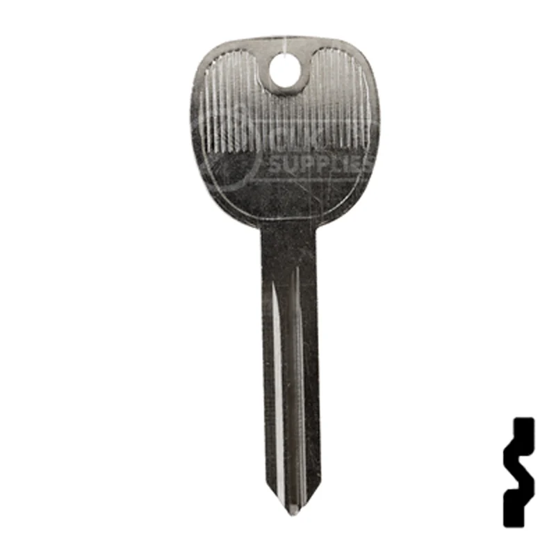 Uncut Key Blank | General Motors | P1115, B106 - Image 13