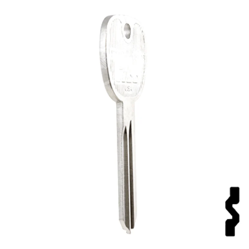 Uncut Key Blank | General Motors | P1115, B106 - Image 5