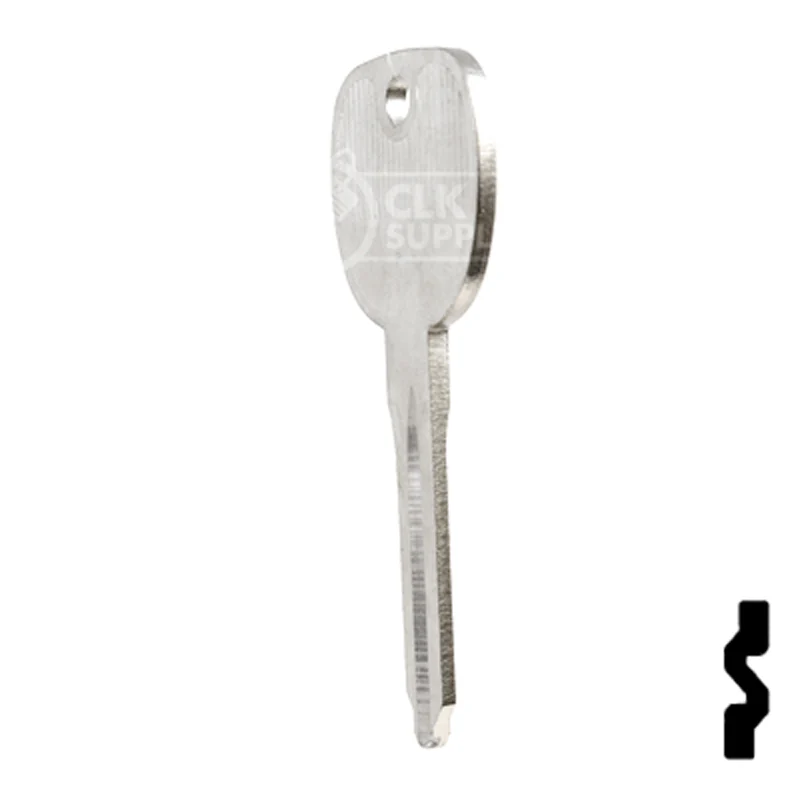 Uncut Key Blank | General Motors | P1115, B106 - Image 9