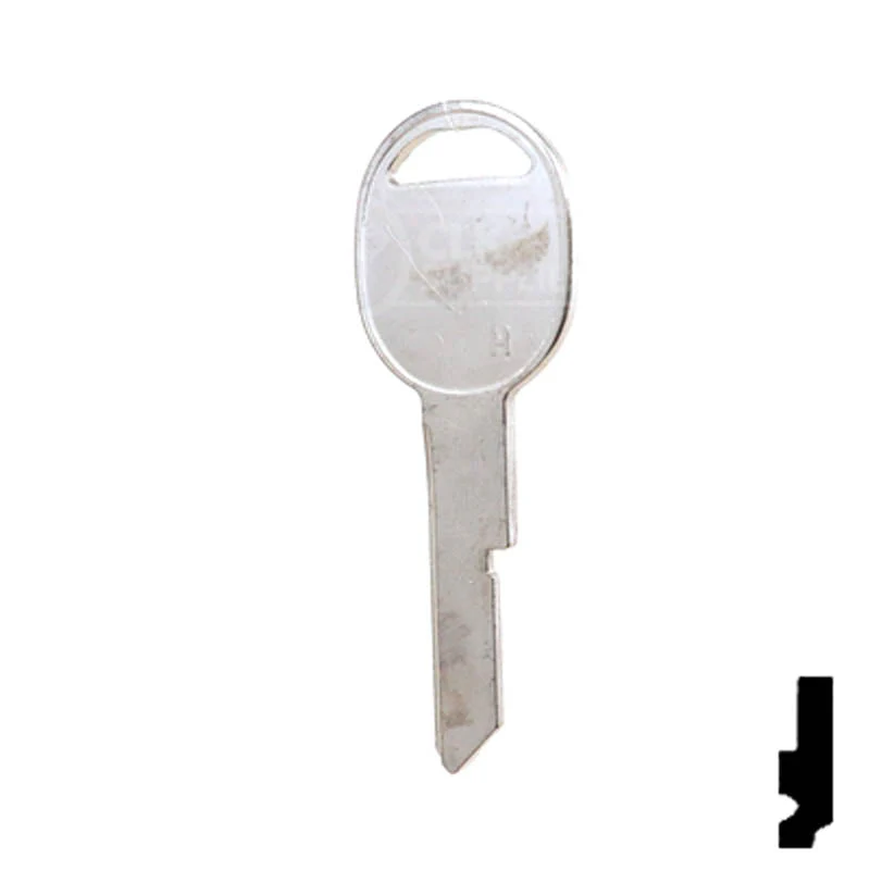 Uncut Key Blank | General Motors | S1098H, B45 - Image 11