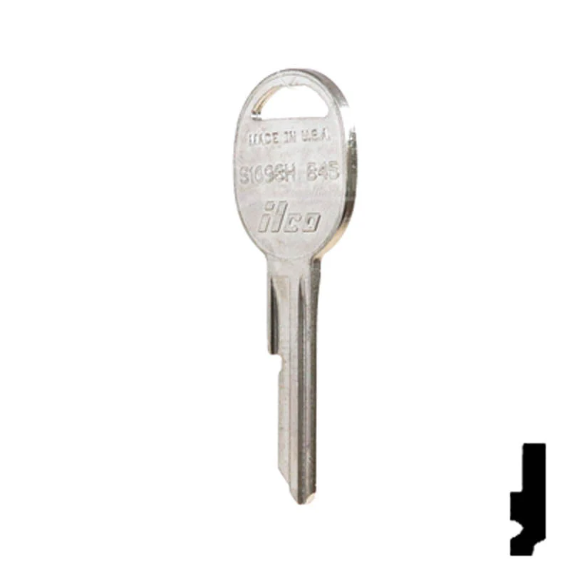 Uncut Key Blank | General Motors | S1098H, B45 - Image 22