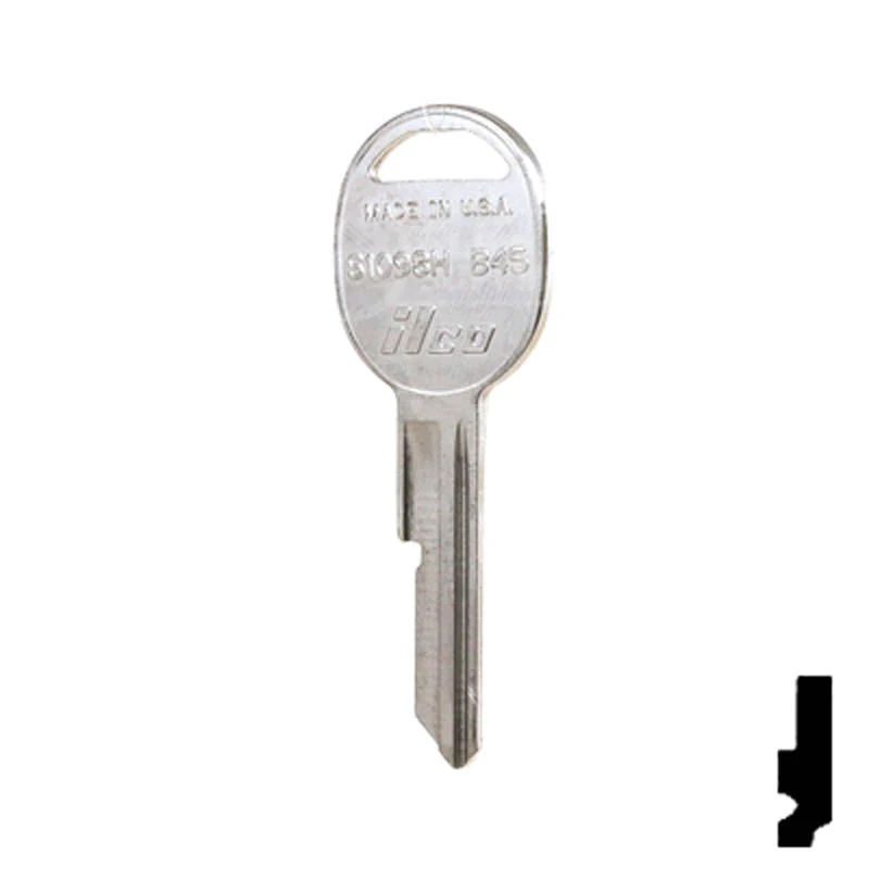 Uncut Key Blank | General Motors | S1098H, B45 - Image 23