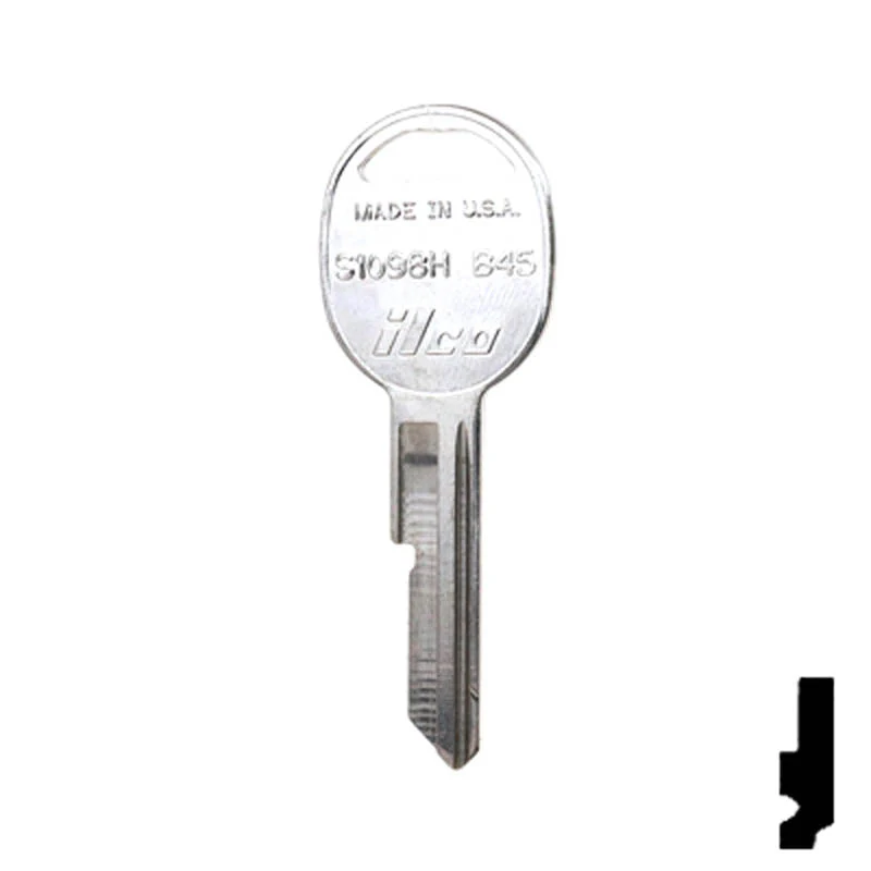 Uncut Key Blank | General Motors | S1098H, B45 - Image 24