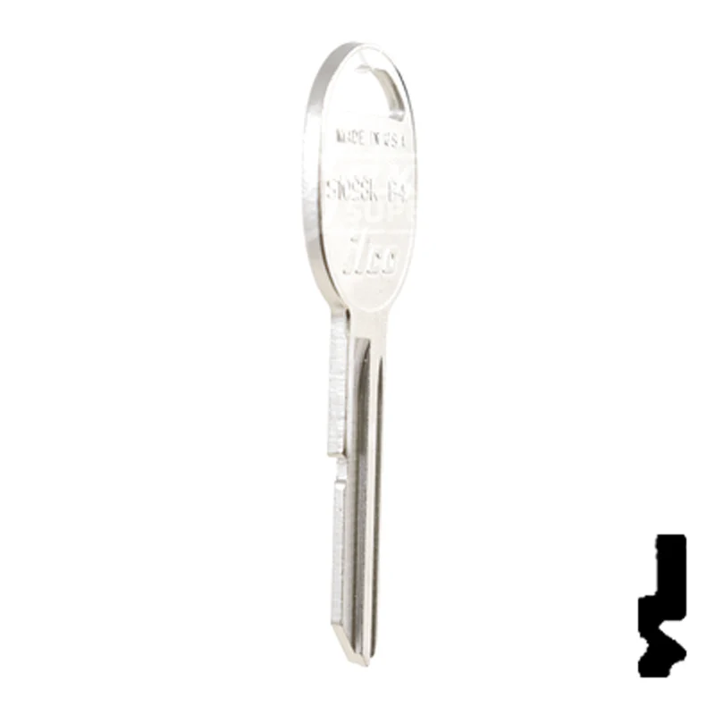 Uncut Key Blank | General Motors | S1098K, B47 - Image 6