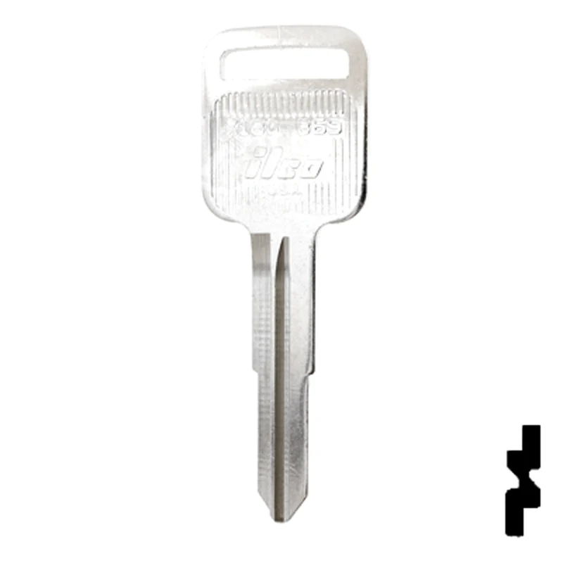 Uncut Key Blank | General Motors | X180, B69 - Image 24