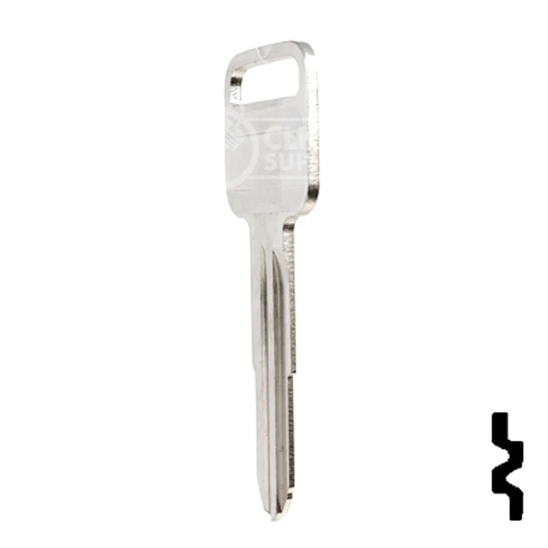 Uncut Key Blank | Geo, Honda, Isuzu | X184, B65 - Image 10