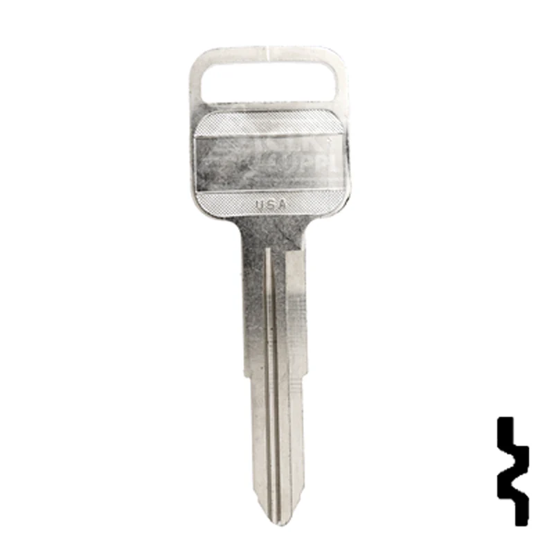 Uncut Key Blank | Geo, Honda, Isuzu | X184, B65 - Image 14