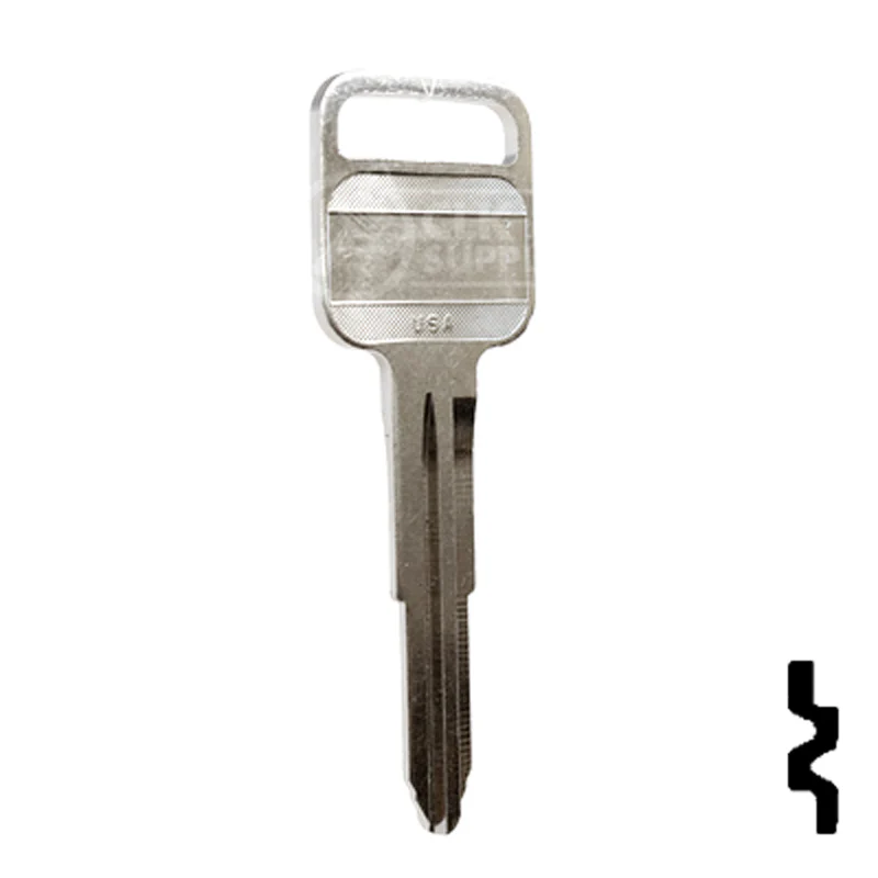 Uncut Key Blank | Geo, Honda, Isuzu | X184, B65 - Image 16