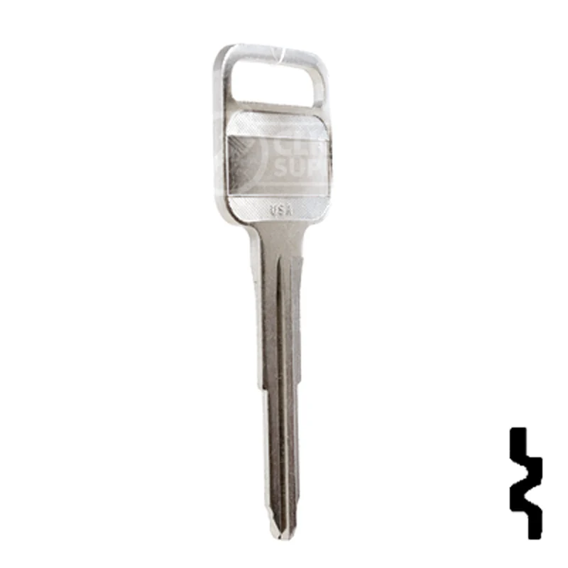 Uncut Key Blank | Geo, Honda, Isuzu | X184, B65 - Image 17