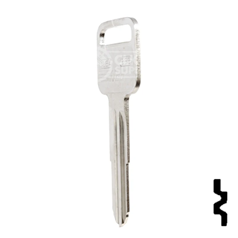 Uncut Key Blank | Geo, Honda, Isuzu | X184, B65 - Image 22