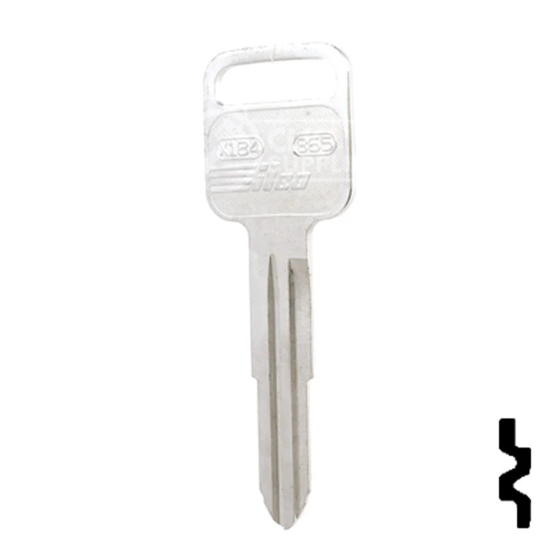 Uncut Key Blank | Geo, Honda, Isuzu | X184, B65 - Image 24