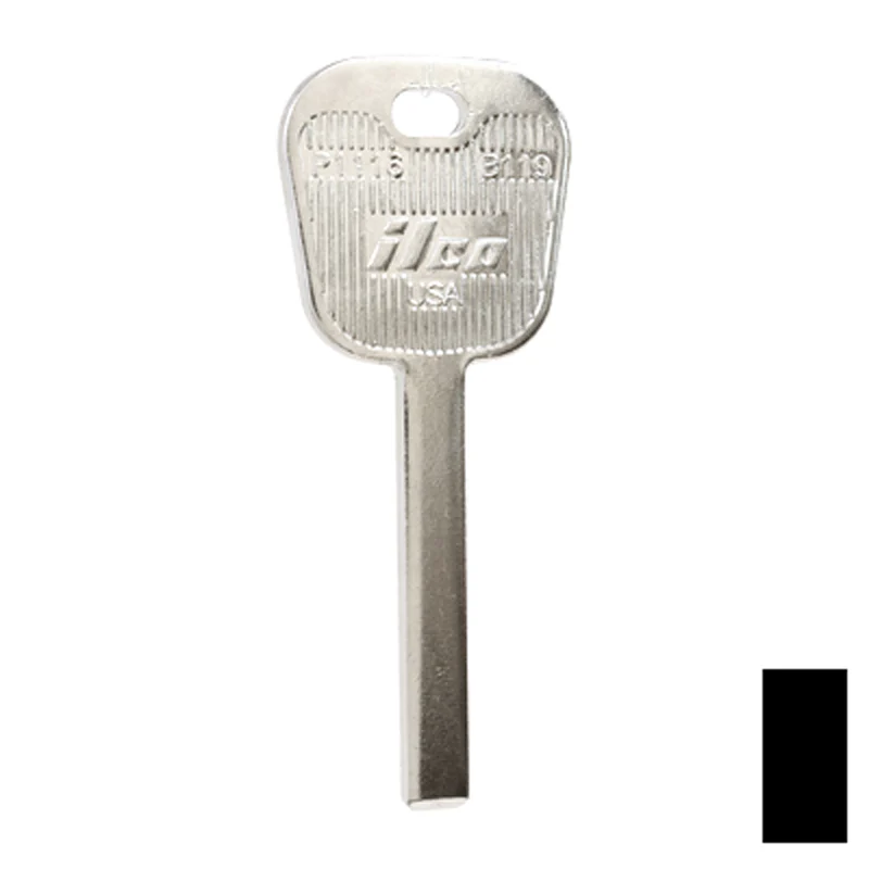 Uncut Key Blank | GM | P1116, B119 - Image 3