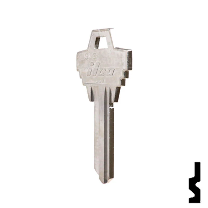 Uncut Key Blank |  Goal | GL3 - Image 22
