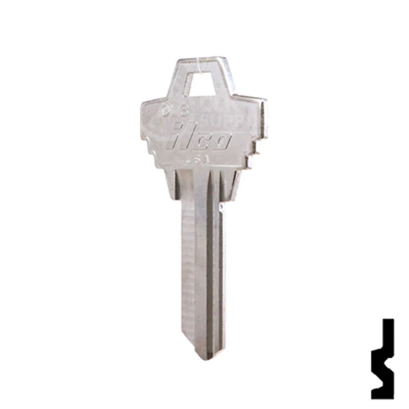 Uncut Key Blank |  Goal | GL3 - Image 23