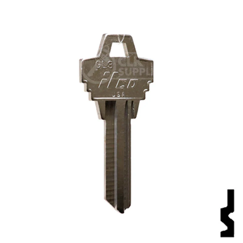 Uncut Key Blank |  Goal | GL3 - Image 3